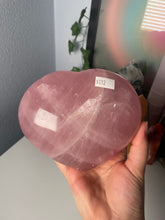 Load image into Gallery viewer, XL Rose Quartz Heart
