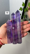 Load image into Gallery viewer, Lavender Fluorite Towers
