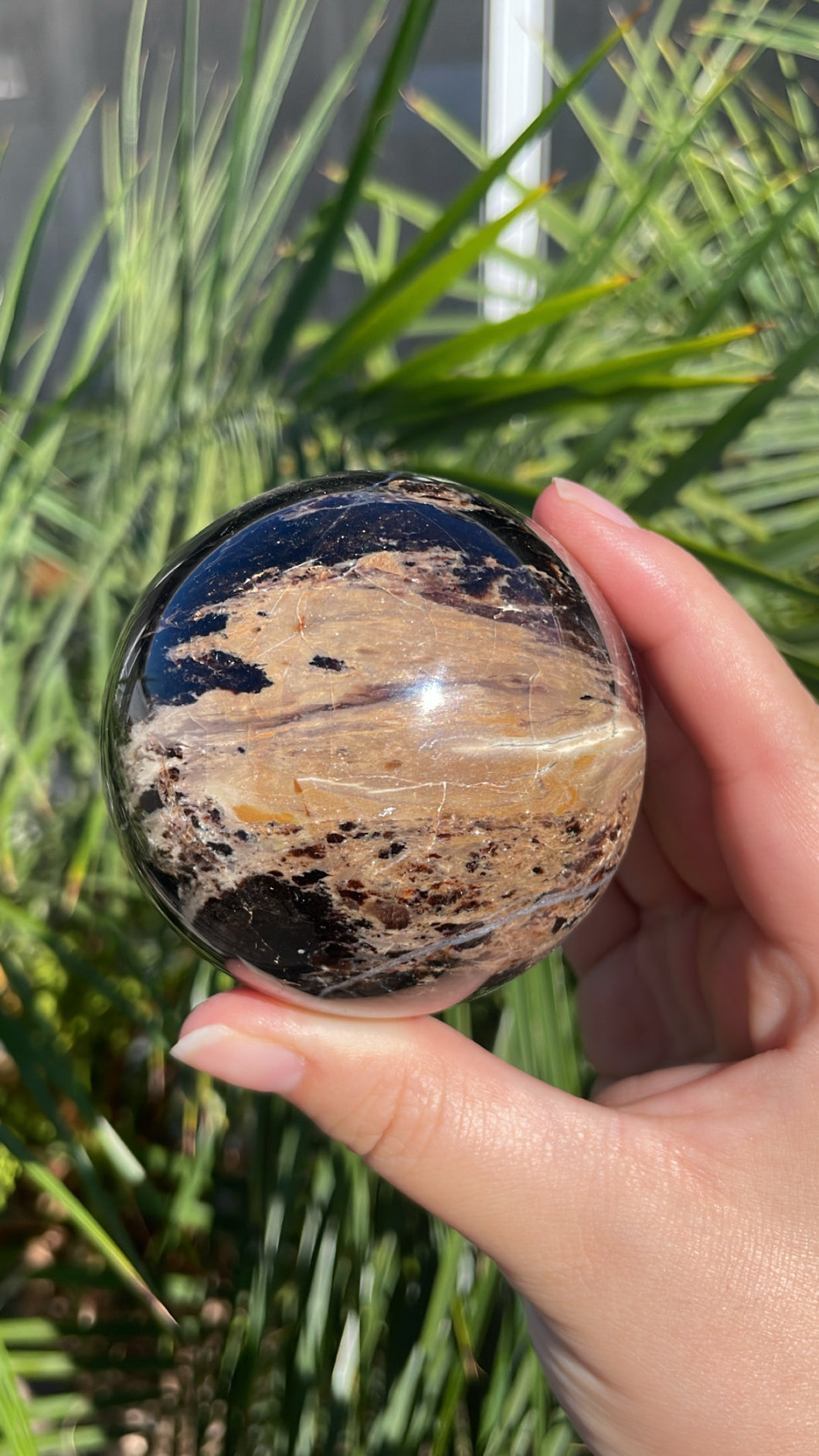 Chocolate Opal Sphere